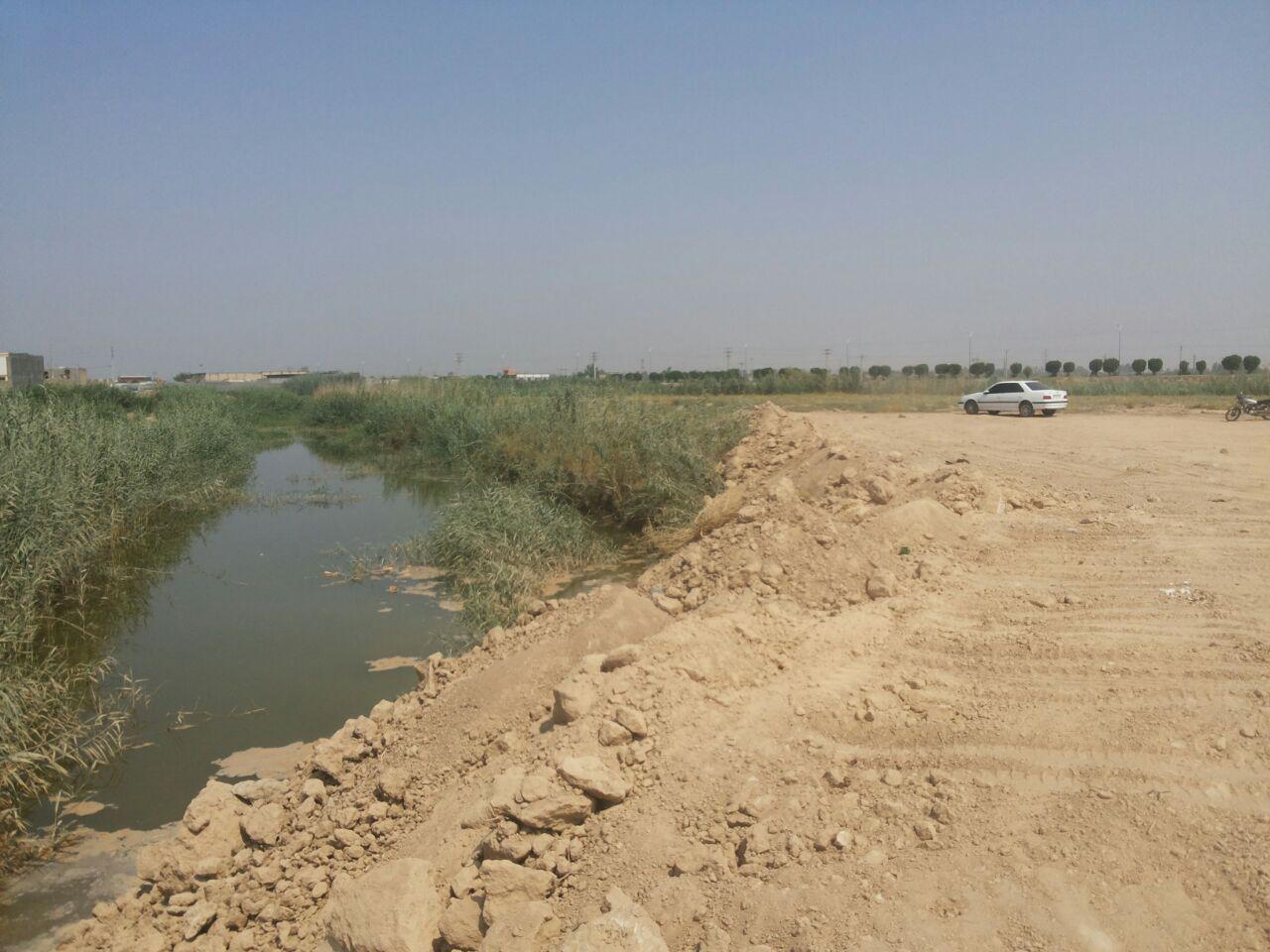 زمین خواری در بهبهان